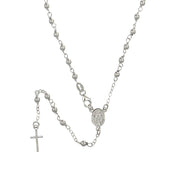 Collana con Ciondolo in Oro Bianco 18 carati