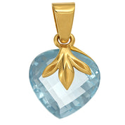 Ciondolo - 18 carati Oro giallo - 7.00ct. tw. Acquamarina