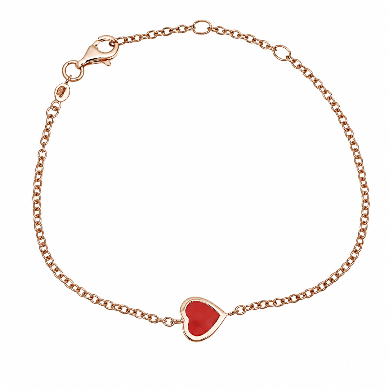 Bracciale - 9 kt Oro rosa - Handmade - Made in Italy