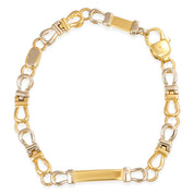 Bracciale in Oro giallo ,Oro Bianco 18 carati