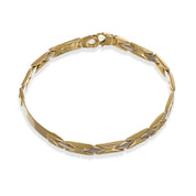 Bracciale in Oro giallo , Oro bianco 18 carati