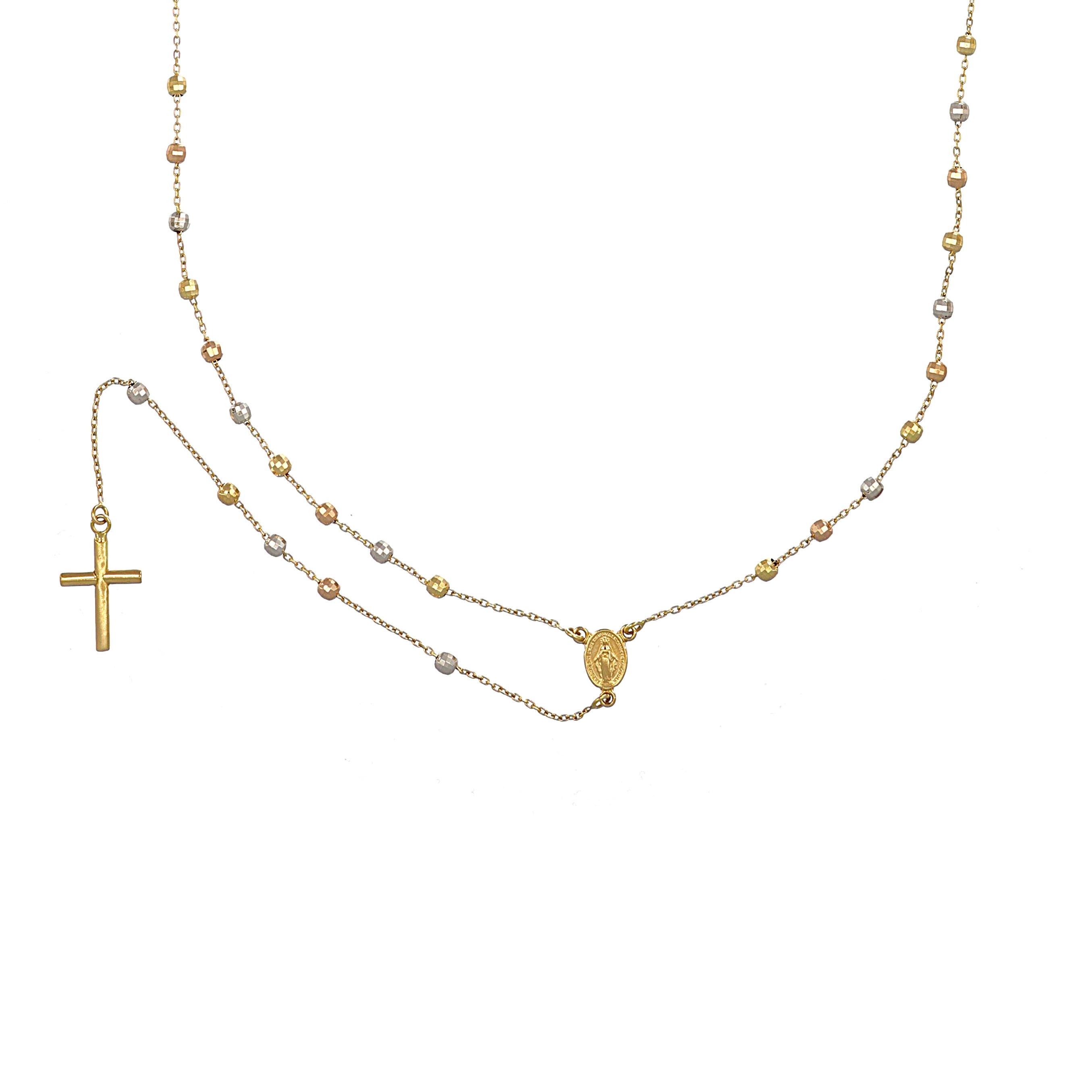 Collana con ciondolo - 18 carati Oro bianco, Oro giallo, Oro rosa