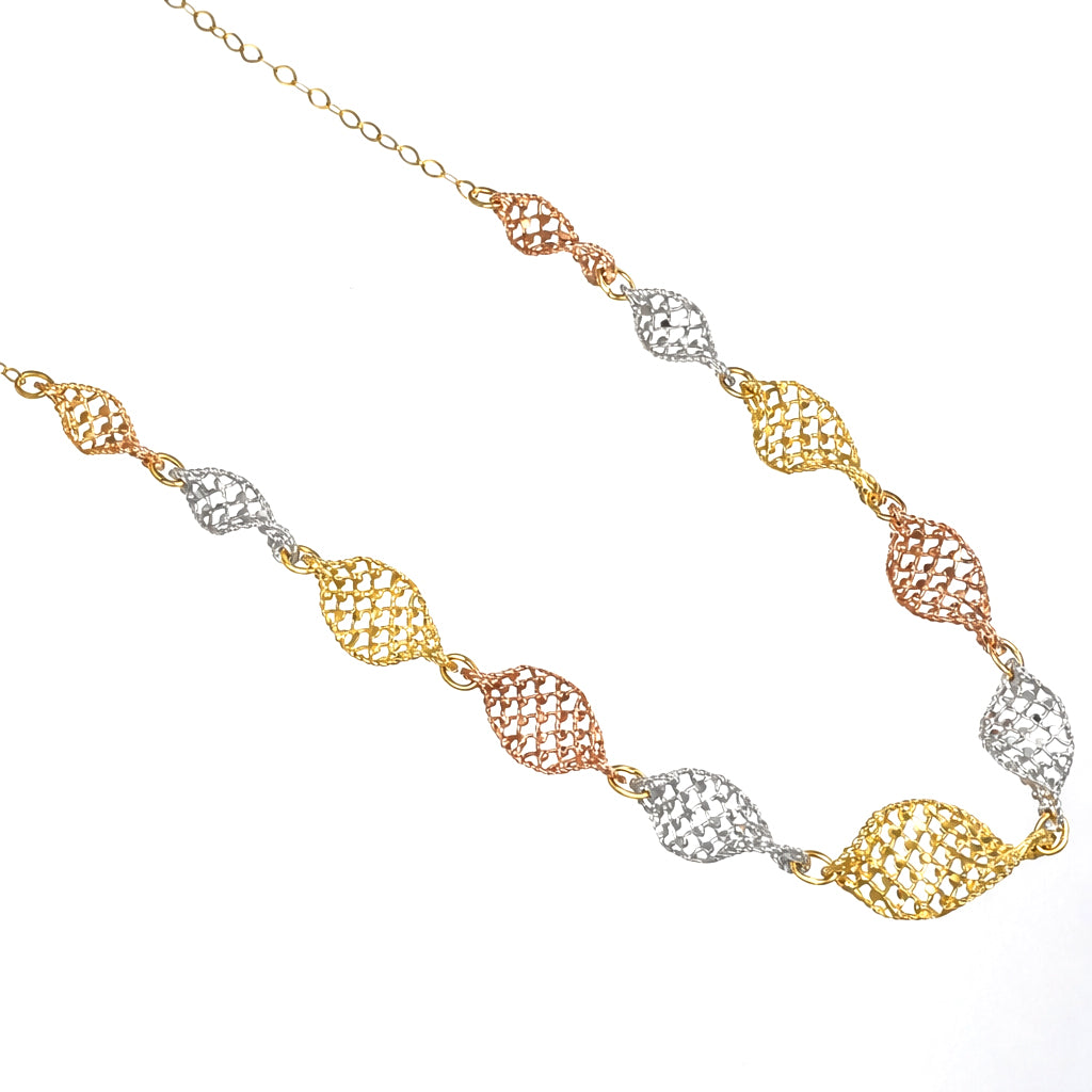 Collana - 18 carati Oro giallo, Oro bianco, Oro rosa
