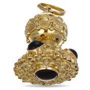 Ciondolo - 18 carati Oro giallo - 2.75ct. tw. Granato