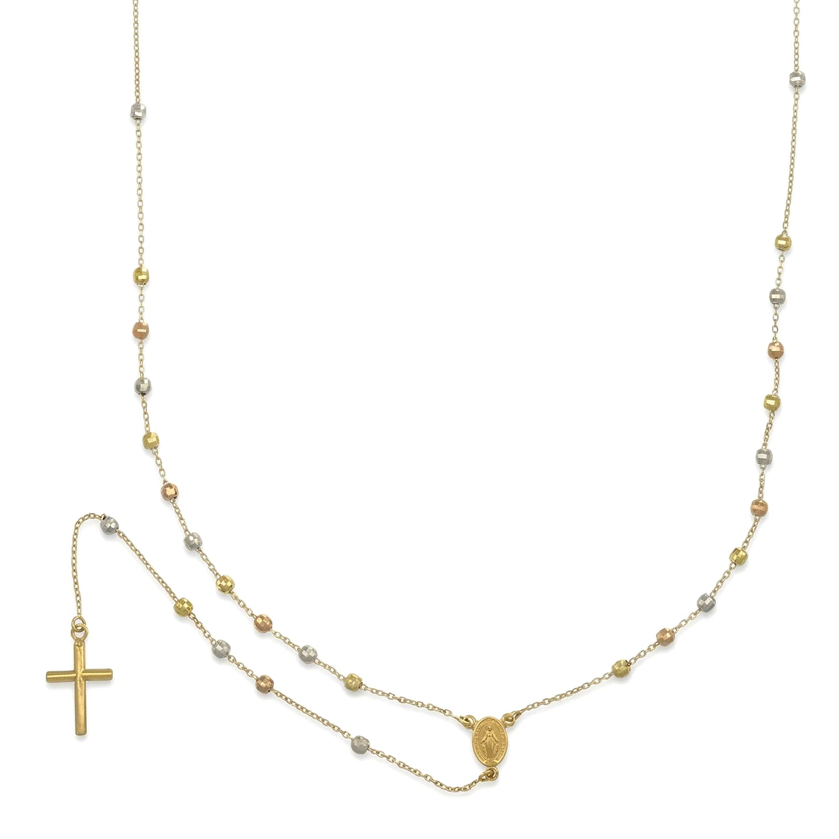 Collana con ciondolo - 18 carati Oro bianco, Oro giallo, Oro rosa