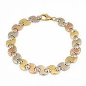 Bracciale - 18 carati Oro bianco, Oro giallo, Oro rosa