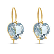 Orecchini - 18 carati Oro giallo - 16.00ct. tw. Topazio