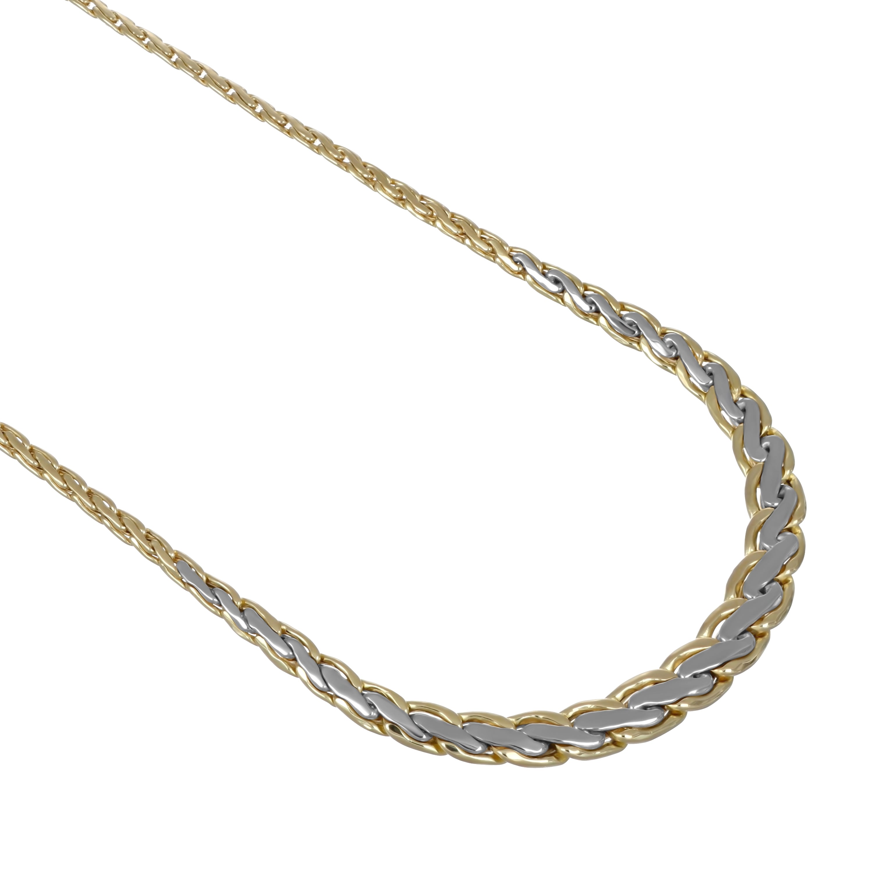 Collana - 18 carati Oro bianco, Oro giallo