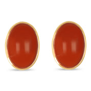 Orecchini - 18 carati Oro giallo - Corallo