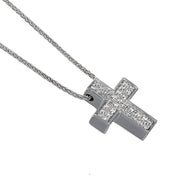 Collana con ciondolo - 18 carati Oro bianco - 0.33ct. tw. Diamante (Naturale)