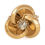 Anello - 18 carati Oro giallo - 0.65ct. tw. Diamante (Naturale)