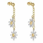 Orecchini - 18 carati Oro bianco, Oro giallo