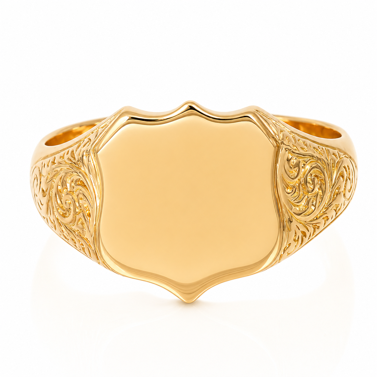 Anello - 18 carati Oro giallo - Made in Italy - Handmade