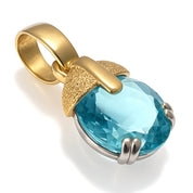 Ciondolo - 18 carati Oro giallo - 5.75ct. tw. Topazio