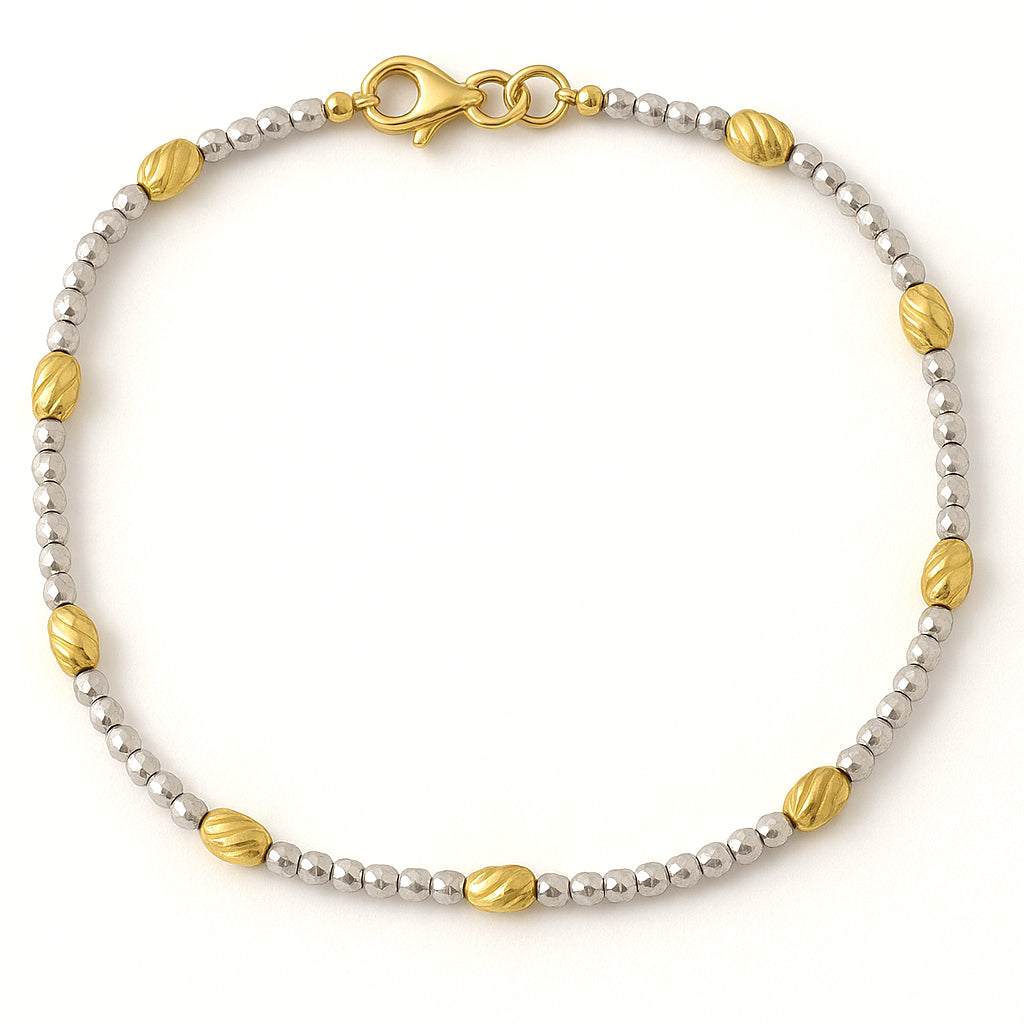 Bracciale - 18 carati Oro bianco, Oro giallo