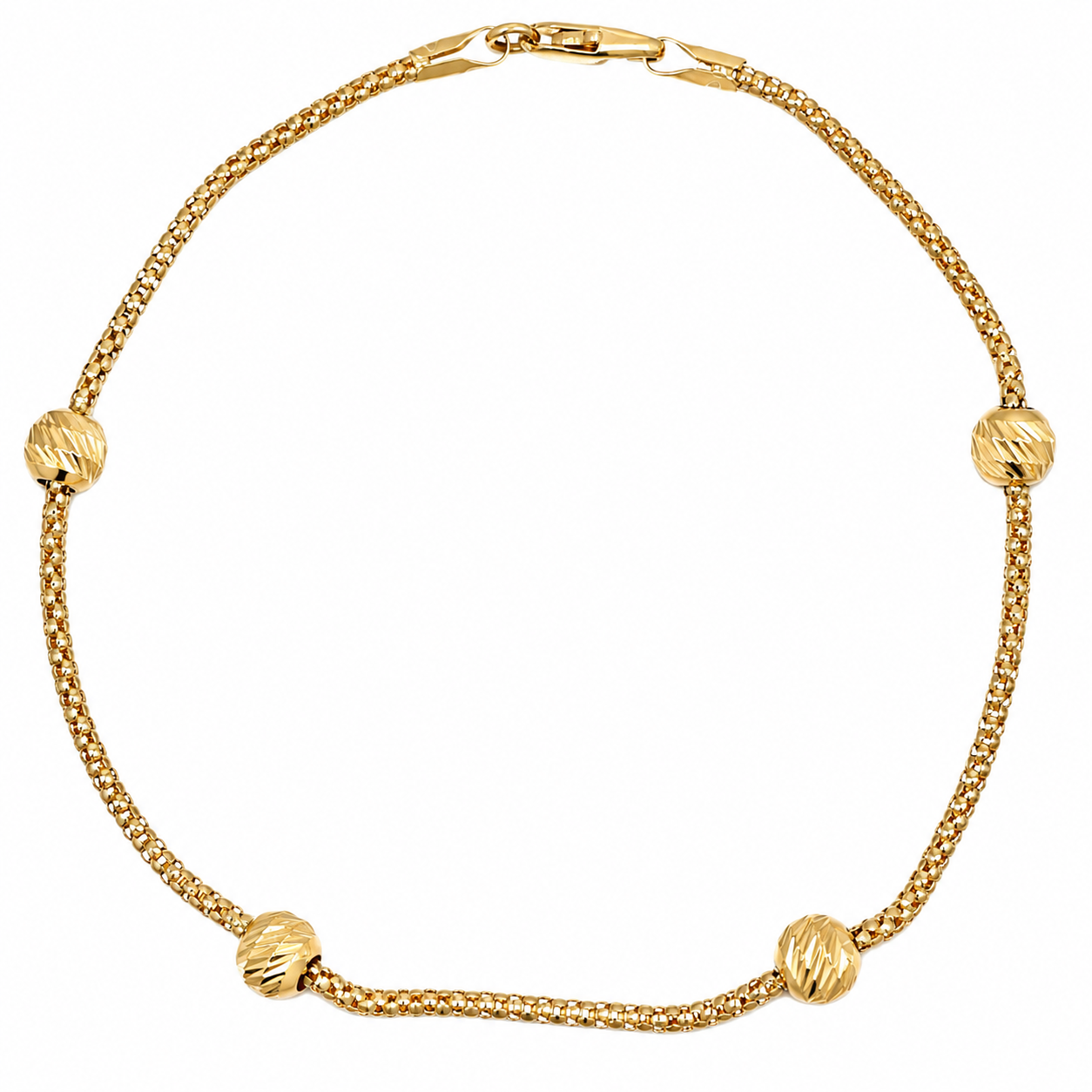 Bracciale - 18 carati Oro giallo - Handmade - Made in Italy