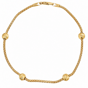 Bracciale - 18 carati Oro giallo - Handmade - Made in Italy