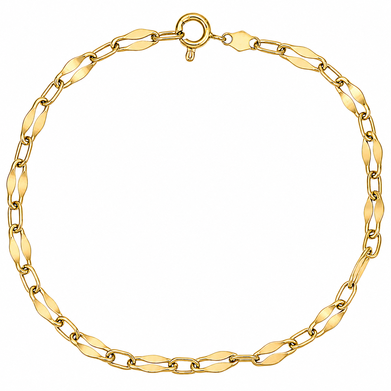 Bracciale - 18 carati Oro giallo - Handmade - Made in Italy