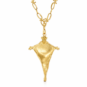 Collana con ciondolo - 18 carati Oro giallo