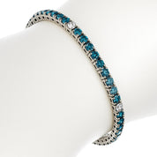 Bracciale - 18 carati Oro bianco - 3.60ct. tw. Diamante (Naturale)