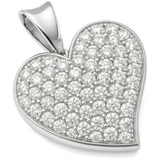 Ciondolo - 18 carati Oro bianco - 1.62ct. tw. Diamante (Naturale)