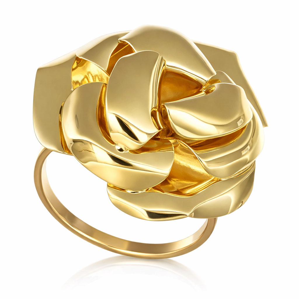 Anello - 18 carati Oro giallo