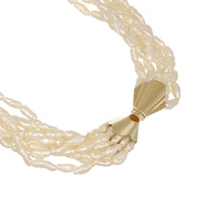 Collana - 18 carati Oro giallo - Perla