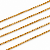 Collana - 18 carati Oro giallo, - Made in Italy - Handmade
