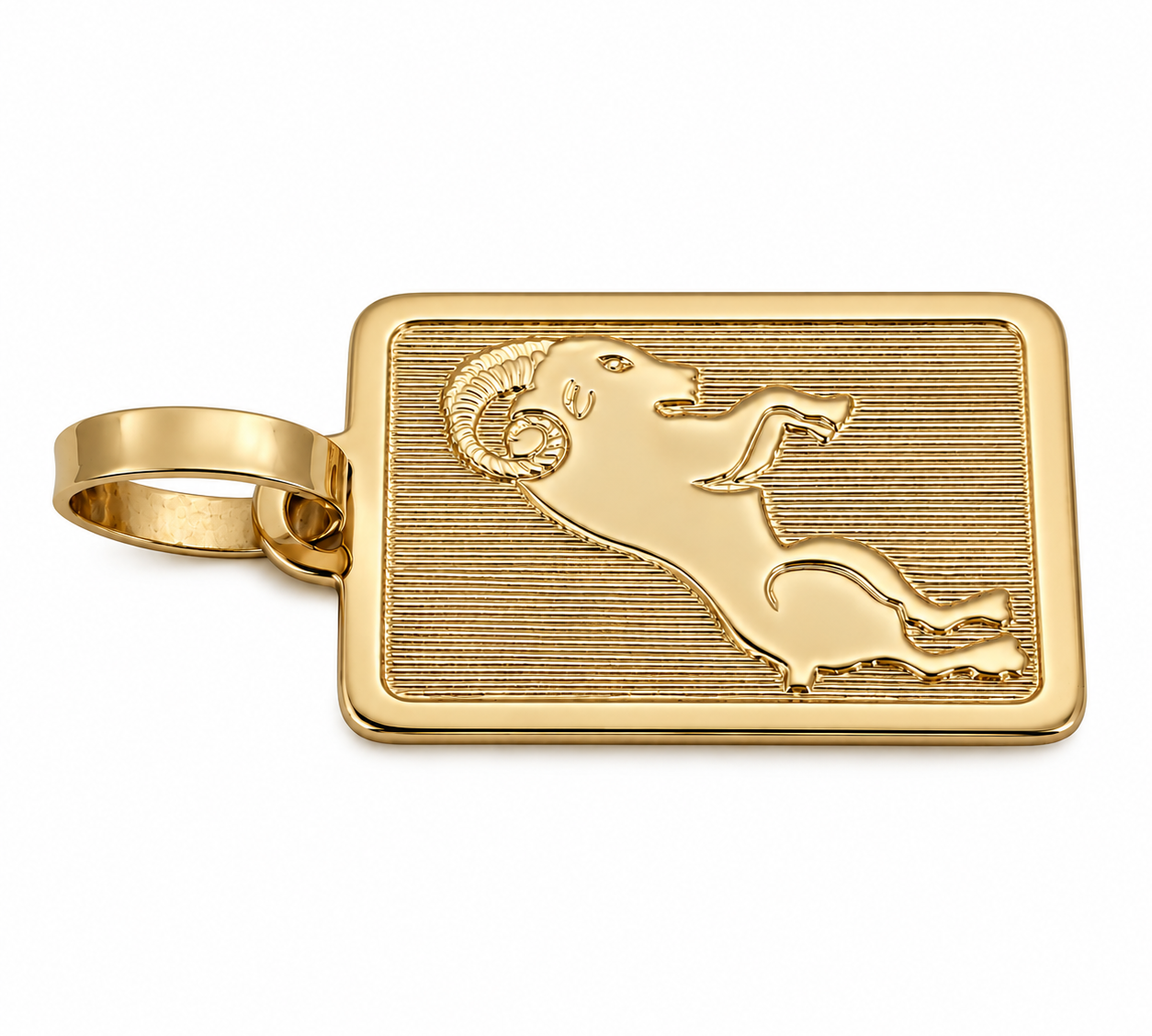 PolishedGoldAriesRamPendant.png