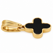 Ciondolo - 18 carati Oro giallo Onice - Made in Italy - Handmade