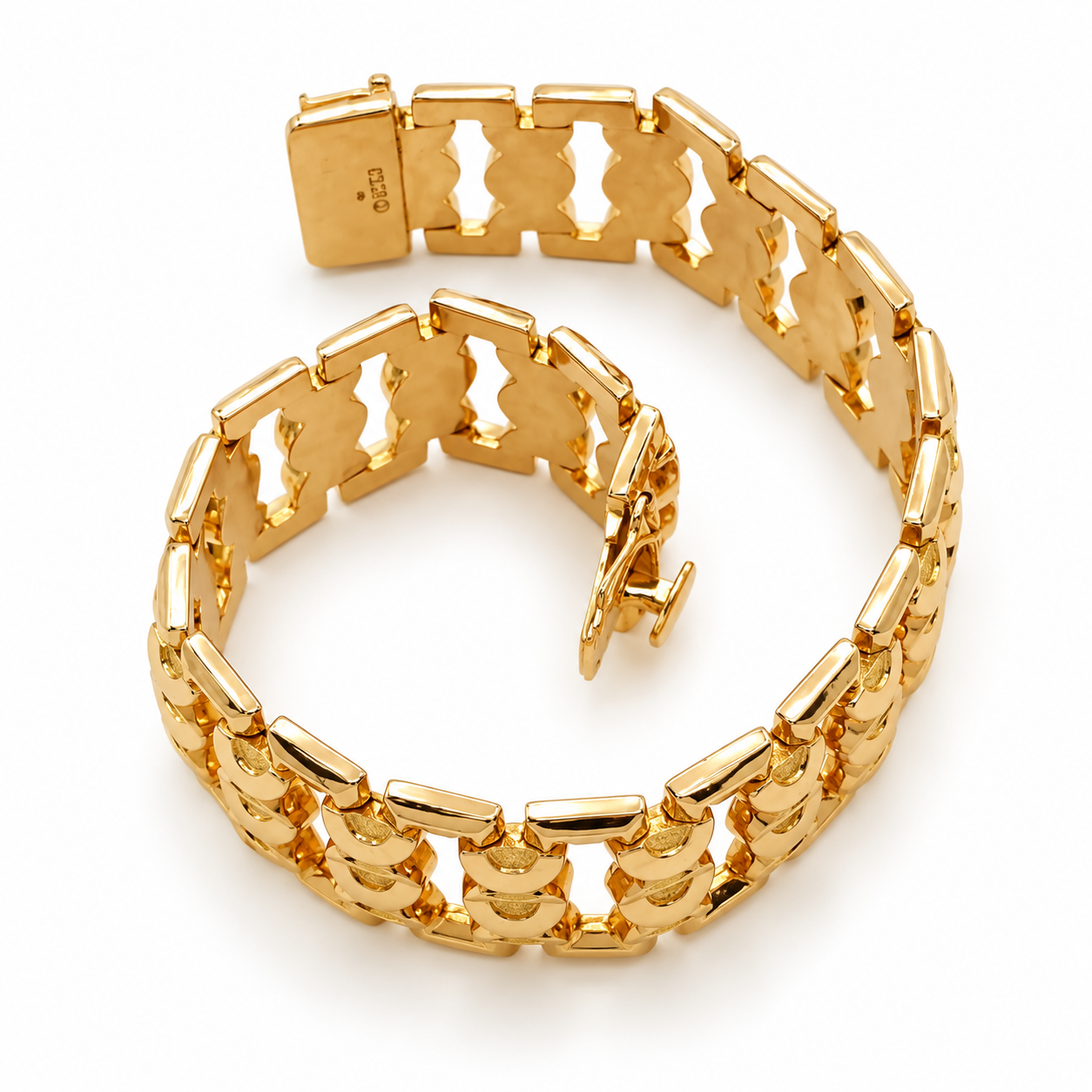 Bracciale - 18 carati Oro giallo - Handmade - Made in Italy