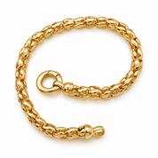 Bracciale - 18 carati Oro giallo - Handmade - Made in Italy