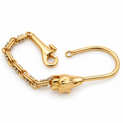 18 carati Oro giallo - PORTACHIAVI - Handmade