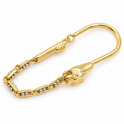 18 carati Oro giallo - PORTACHIAVI - Handmade