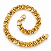 Bracciale - 18 carati Oro giallo - Handmade - Made in Italy