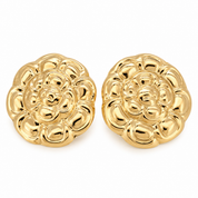 Orecchini - 18 carati Oro giallo - Made in Italy - Handmade