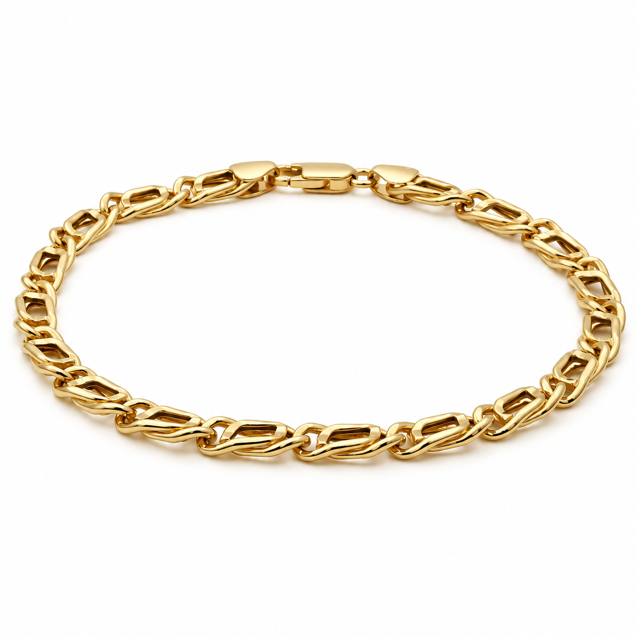 Bracciale - 18 carati Oro giallo - Handmade - Made in Italy