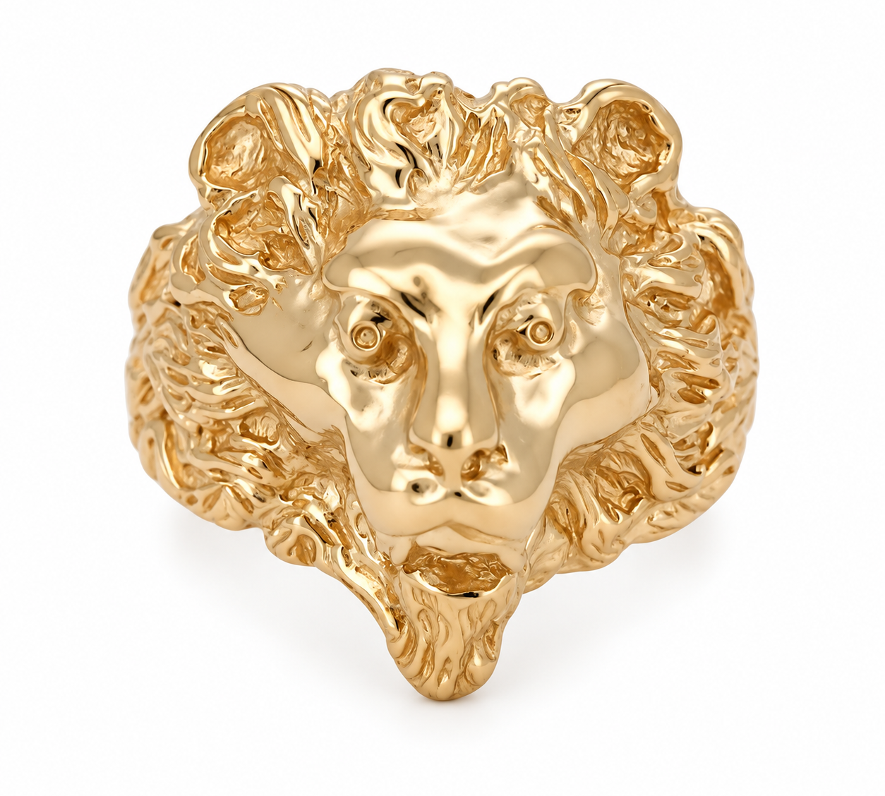 PolishedGoldLionHeadRing.png
