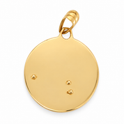 Ciondolo - 18 carati Oro giallo Corallo - Diamante - Made in Italy - Handmade?