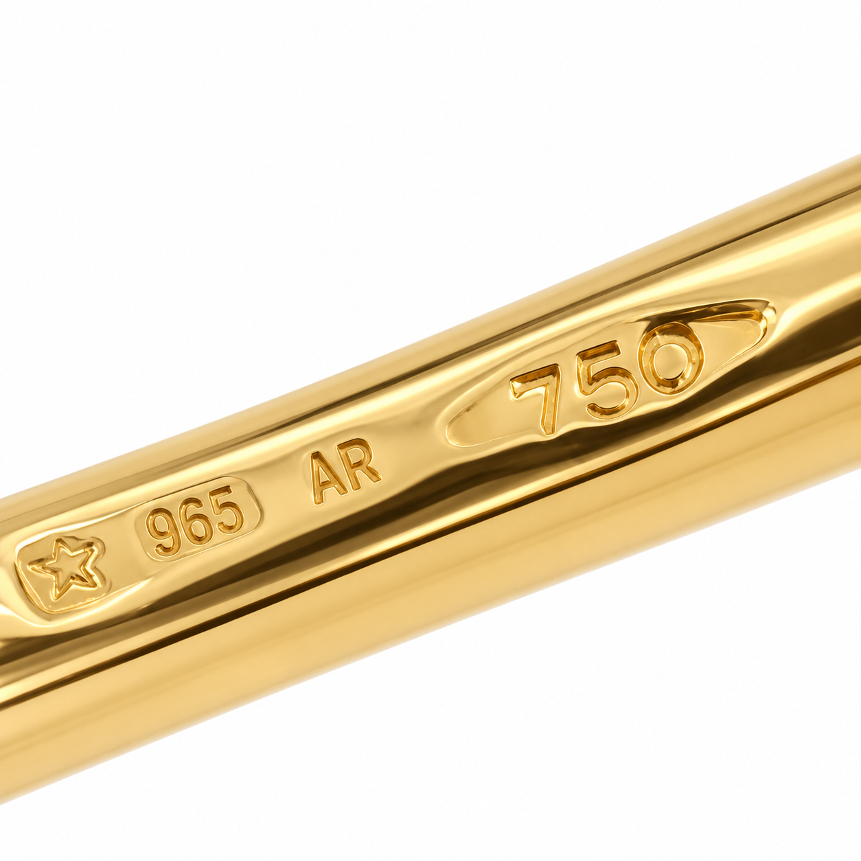 18 carati Oro giallo - PORTACHIAVI - Handmade