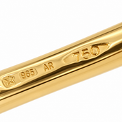 18 carati Oro giallo - PORTACHIAVI - Handmade