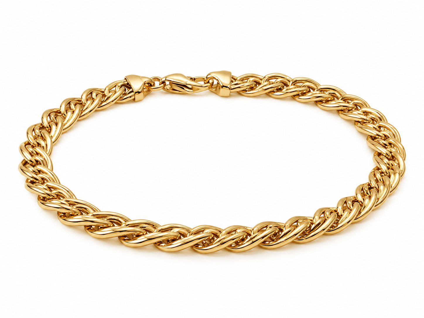 Bracciale - 18 carati Oro giallo - Handmade - Made in Italy