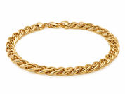 Bracciale - 18 carati Oro giallo - Handmade - Made in Italy