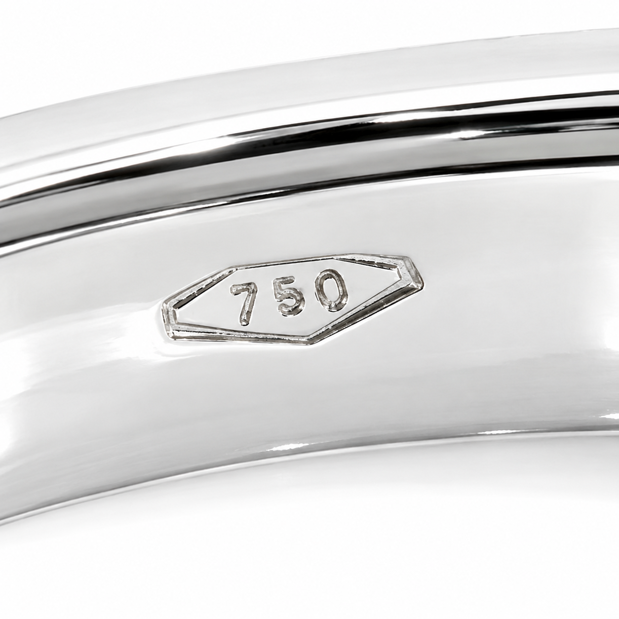 Anello - 18 carati Oro bianco - 0.09ct. tw. Diamante (Naturale) - Made in Italy - Handmade