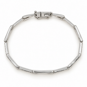 Bracciale - 18 carati Oro bianco - 0.30ct. tw. Diamante (Naturale) - Made in Italy - HandMade