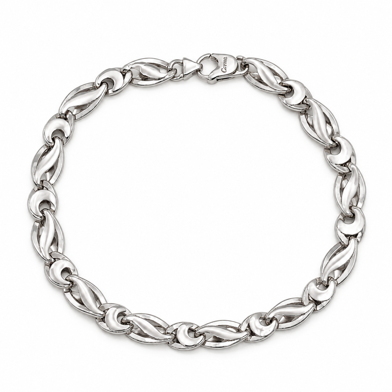Bracciale - 18 carati Oro bianco - Made in Italy