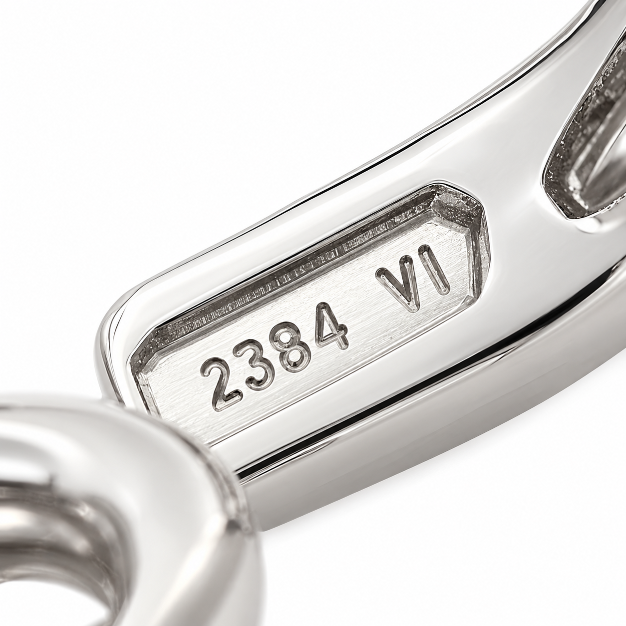 Ciondolo - 18 carati Oro bianco - Made in Italy - HandMade