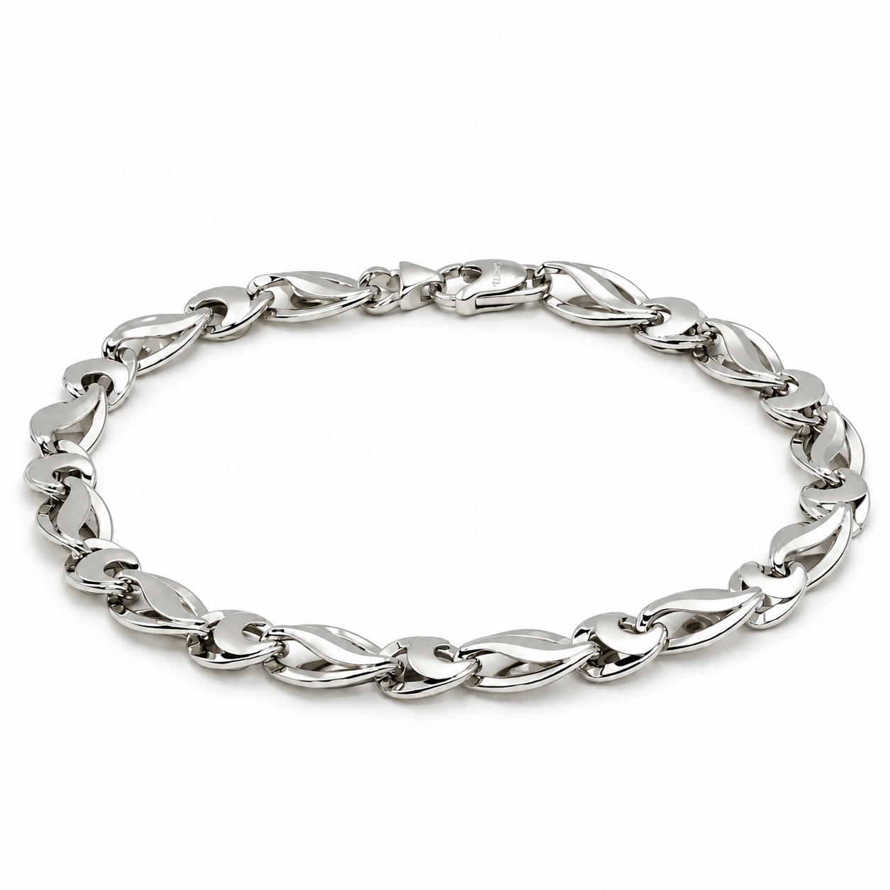 Bracciale - 18 carati Oro bianco - Made in Italy