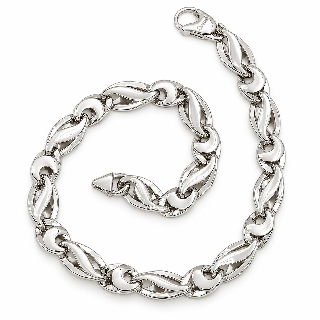 Bracciale - 18 carati Oro bianco - Made in Italy