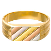 Anello - 18 carati Oro giallo, Oro rosa, Oro bianco